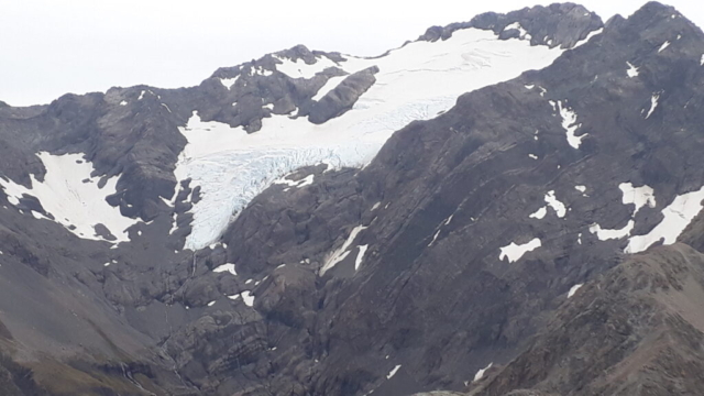 Ledovec u Avalanche Peak